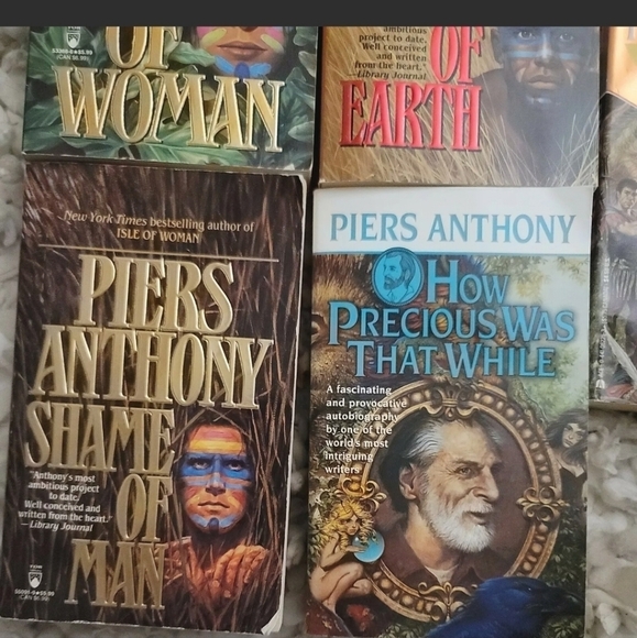 HOW PRECIOUS WAS THAT WHILE By Piers Anthony Bio of an Orge lot‎ of 5 - Picture 3 of 4